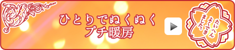 ひとりでぬくぬく プチ暖房